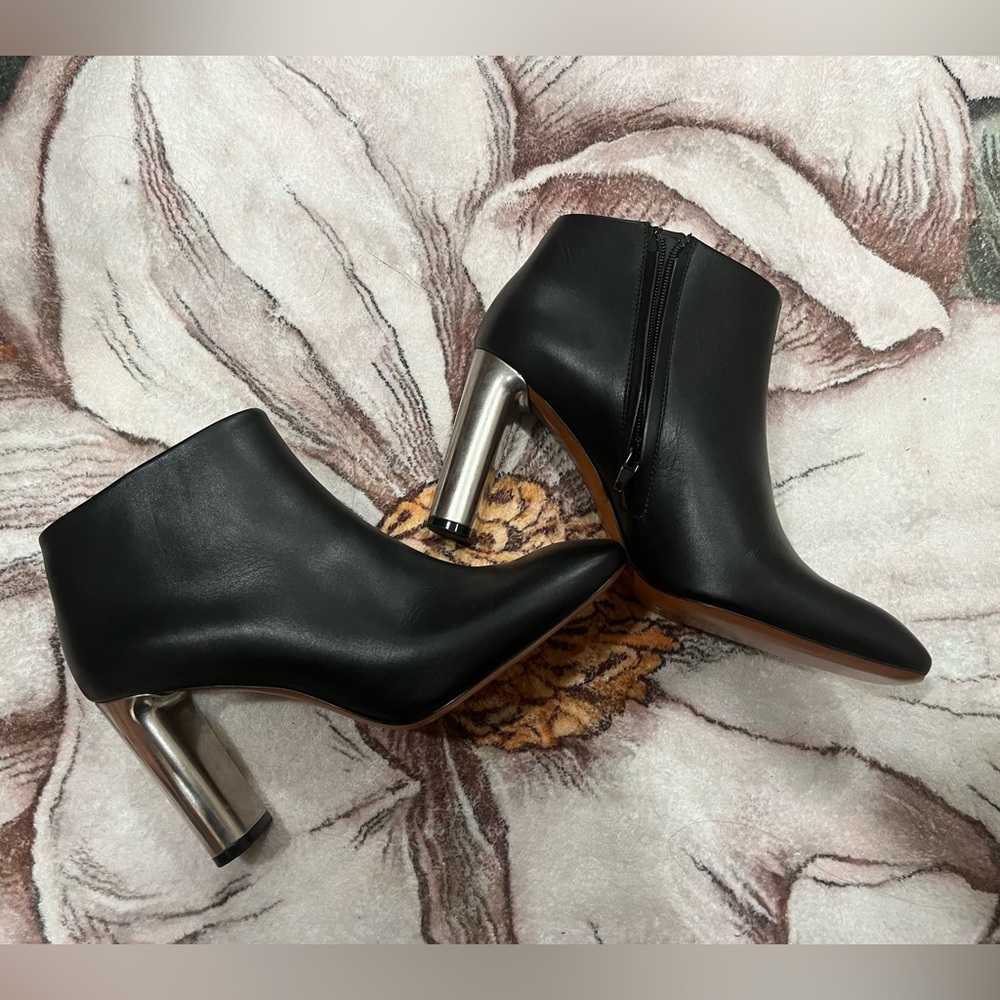 Céline Bam Bam metal heel boots